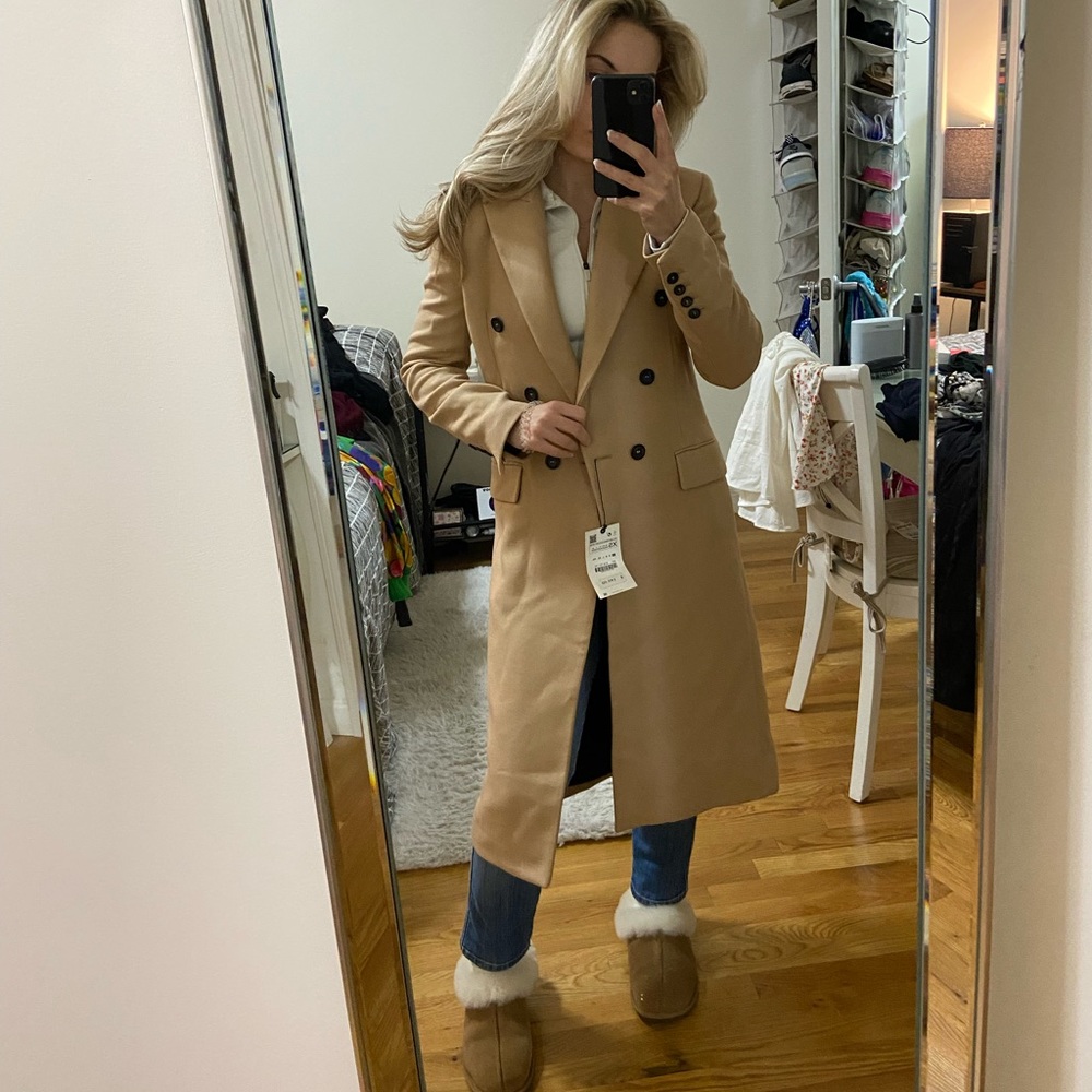 Zara xs trench coat